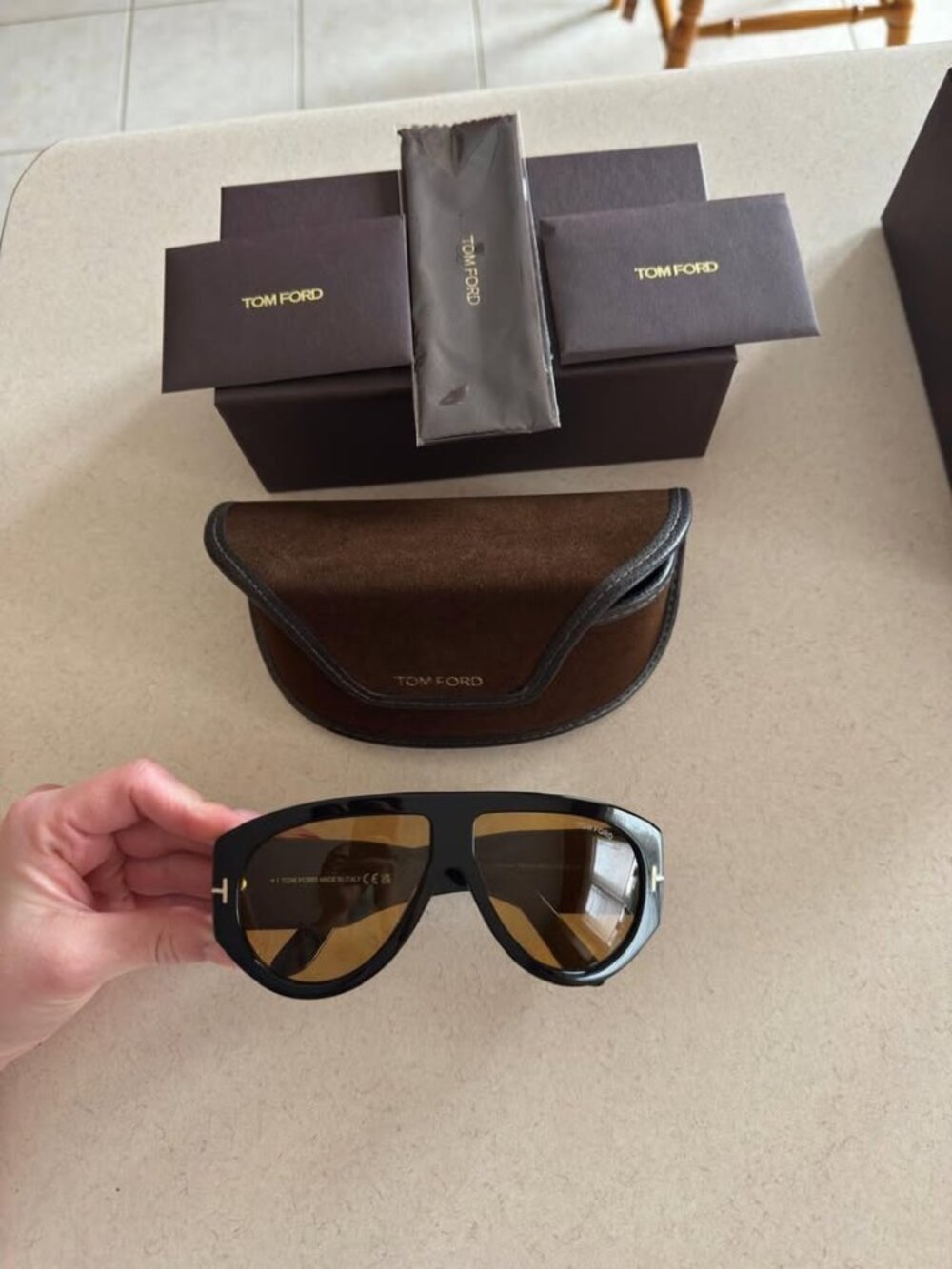 Tom Ford Bronson Sunglasses (NEW) - Picture 2 of 4